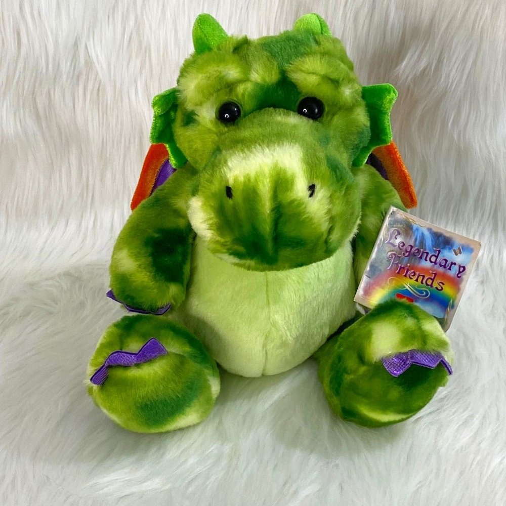 Aurora Legendary Friends Ohen Gentleheart Green Dragon Plush Stuffed Anima